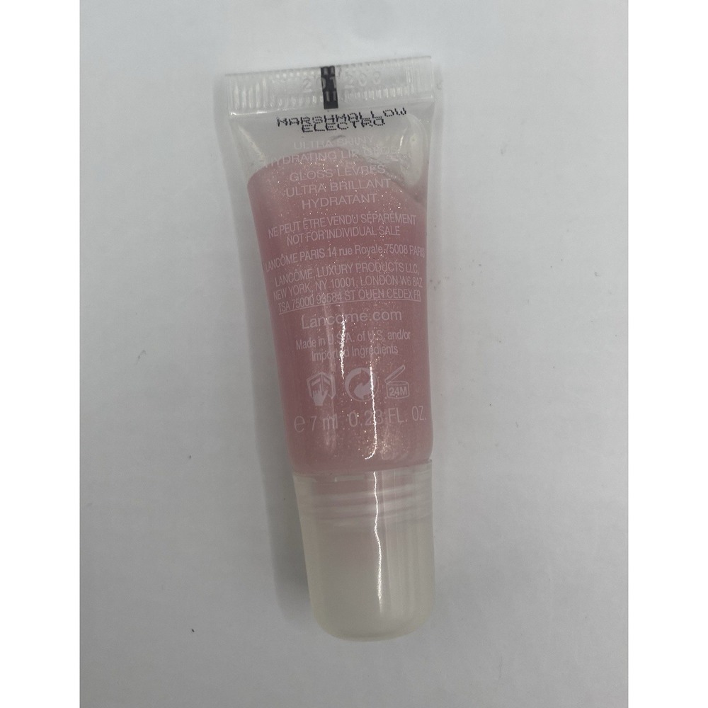 Lancome Juicy Tubes Lip Gloss Marshmallow Electro Travel Size 7ml/.23floz NEW - Picture 9 of 10
